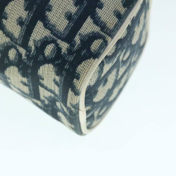 Christian Dior Trotter Canvas Pouch Blue Auth 63883 - Picture 11 of 16